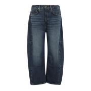 Barrel Jean Rag & Bone , Blue , Dames