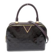 Pre-owned Leather louis-vuitton-bags Louis Vuitton Vintage , Brown , D...