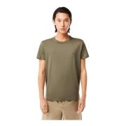 T-shirt Lacoste , Green , Heren