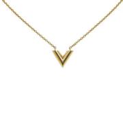 Pre-owned Yellow Gold necklaces Louis Vuitton Vintage , Yellow , Dames