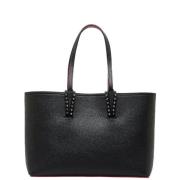 Pre-owned Leather totes Christian Louboutin Pre-owned , Black , Dames