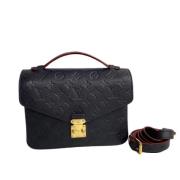 Pre-owned Leather louis-vuitton-bags Louis Vuitton Vintage , Black , D...