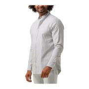 Essential Oxford Stripe Overhemd Scotch & Soda , White , Heren