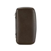 Pre-owned Plastic wallets Louis Vuitton Vintage , Brown , Heren