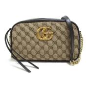 Pre-owned Canvas gucci-bags Gucci Vintage , Beige , Dames