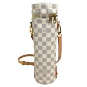 Pre-owned Fabric louis-vuitton-bags Louis Vuitton Vintage , White , Da...