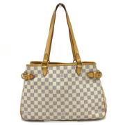 Pre-owned Canvas louis-vuitton-bags Louis Vuitton Vintage , White , Da...