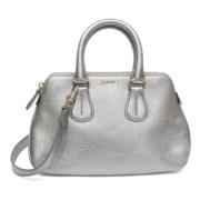 Pre-owned Leather shoulder-bags Bally Pre-owned , Gray , Dames