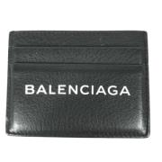 Pre-owned Leather wallets Balenciaga Vintage , Black , Dames