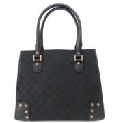 Pre-owned Canvas gucci-bags Gucci Vintage , Black , Dames