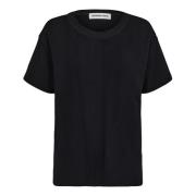 Oversized Heren T-shirt Designers Remix , Black , Dames