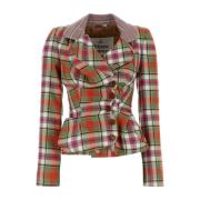 Geborduurde Wol Drunken Blazer Vivienne Westwood , Multicolor , Dames