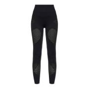 Logo Leggings Adidas by Stella McCartney , Black , Dames