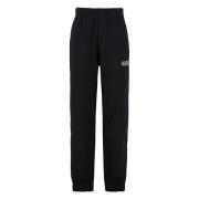 Logo Sweatpants van Biologisch Katoen Ganni , Black , Dames