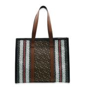 Pre-owned Canvas totes Burberry Vintage , Multicolor , Dames