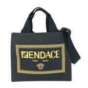 Pre-owned Fabric fendi-bags Fendi Vintage , Black , Dames