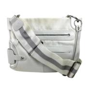 Pre-owned Fabric shoulder-bags Bally Pre-owned , White , Dames