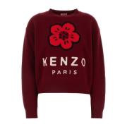 Gezellige Grape Wol Trui Kenzo , Purple , Dames