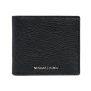 Zwarte Billfold Portemonnee Michael Kors , Black , Heren