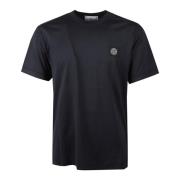 Casual Katoenen T-shirt Stone Island , Blue , Heren