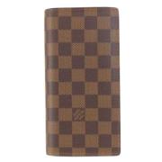 Pre-owned Canvas wallets Louis Vuitton Vintage , Brown , Dames