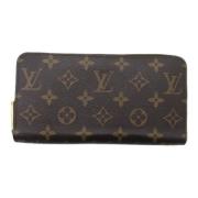 Pre-owned Canvas wallets Louis Vuitton Vintage , Brown , Dames