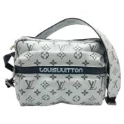 Pre-owned Fabric louis-vuitton-bags Louis Vuitton Vintage , Gray , Dam...