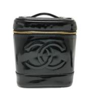 Pre-owned Leather chanel-bags Chanel Vintage , Black , Dames