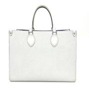 Pre-owned Leather louis-vuitton-bags Louis Vuitton Vintage , White , D...