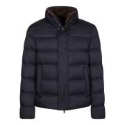 Winter Bomberjack Herno , Blue , Heren