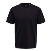 T-shirt Only & Sons , Black , Heren