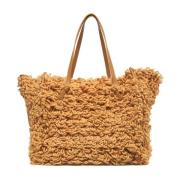 Bruine Shopper Tas Aw24 Gianni Chiarini , Yellow , Dames