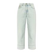 Jeans met logo Blumarine , Blue , Dames