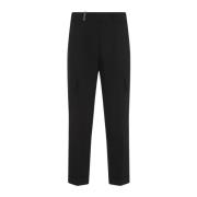 Cargo Pants 605 Nero Peserico , Black , Dames