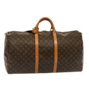 Pre-owned Canvas travel-bags Louis Vuitton Vintage , Brown , Dames