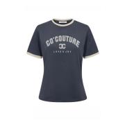 Edgecc Tee Toppe T-Shirts Co'Couture , Blue , Dames