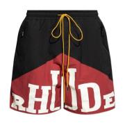 Logo shorts Rhude , Multicolor , Heren