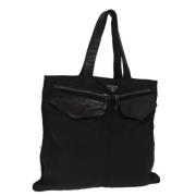 Pre-owned Nylon totes Prada Vintage , Black , Dames