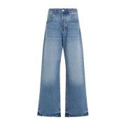 Blauw Tabac Grote Jeans Jacquemus , Blue , Dames