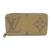 Pre-owned Fabric wallets Louis Vuitton Vintage , Beige , Dames