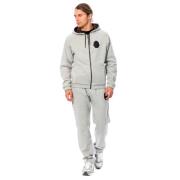 Luxe Grijs Hooded Katoenen Trainingspak Billionaire , Gray , Heren