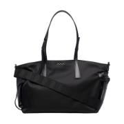 Duo Re-Tanniko Tote Bag Zanellato , Black , Dames