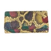 Pre-owned Leather wallets Gucci Vintage , Multicolor , Dames