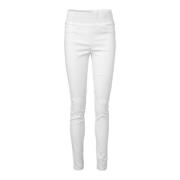 Stretch Broek Shantal-Pa-Power Bright White Freequent , White , Dames