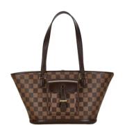 Pre-owned Leather louis-vuitton-bags Louis Vuitton Vintage , Brown , D...