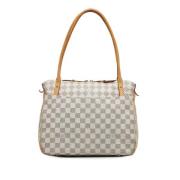 Pre-owned Canvas louis-vuitton-bags Louis Vuitton Vintage , White , Da...