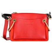 Pre-owned Leather shoulder-bags Chloé Pre-owned , Red , Dames