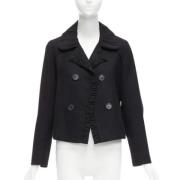 Pre-owned Wool outerwear Chloé Pre-owned , Black , Dames