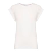 Adeliasz T-Shirt Top in Bright White Saint Tropez , White , Dames