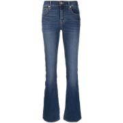 Bootcut B Air Duchess Mid Rise Jeans 7 For All Mankind , Blue , Dames